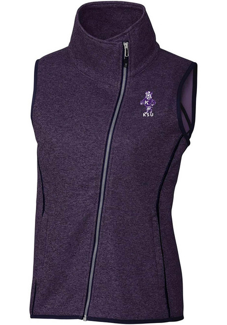Womens K-State Wildcats Purple Cutter and Buck Mainsail Vault Vest