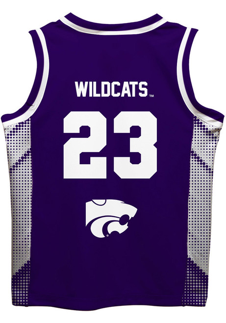 Youth Purple K-State Wildcats Mesh Basketball Jersey Jersey
