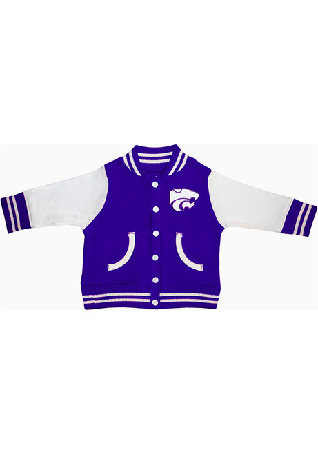 Baby Purple K-State Wildcats Varsity Light Weight Jacket