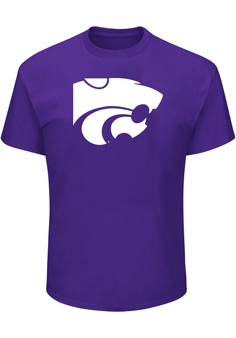 K-State Wildcats Logo Big and Tall T-Shirt - Purple