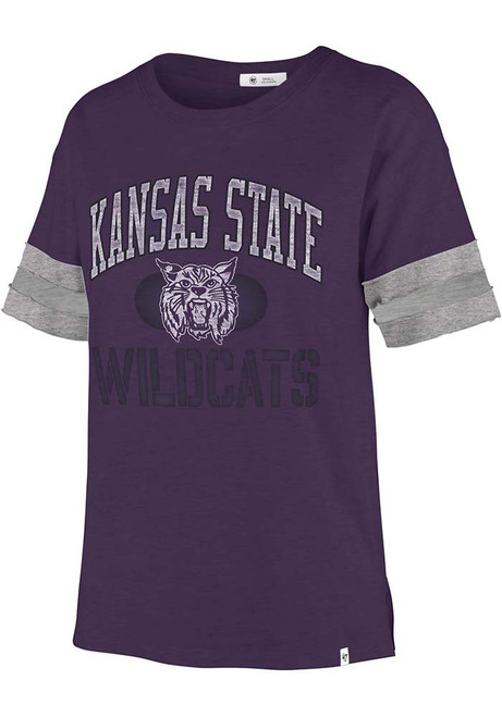 K-State Wildcats Purple 47 Game Play Short Sleeve T-Shirt