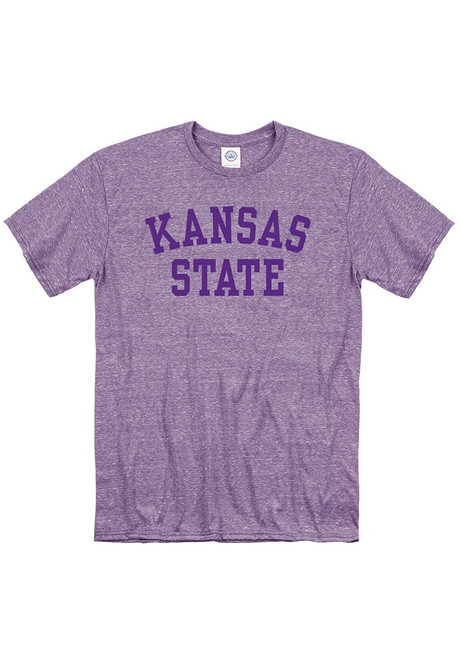 K-State Wildcats School Name Short Sleeve T Shirt - Lavender