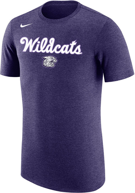 K-State Wildcats Purple Nike 2019 Basketball Short Sleeve Fashion T Shirt