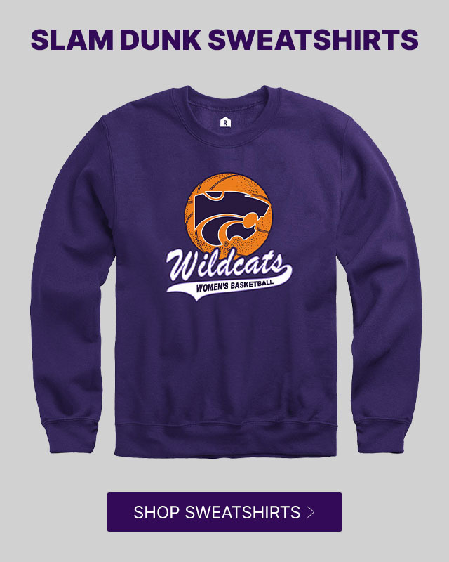 Slam Dunk Sweatshirts | Shop K-State Women's Basketball Sweatshirts