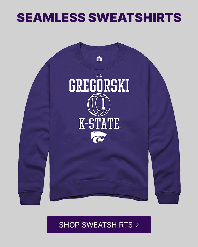 Seamless Sweatshirts | Shop K-State Women's Volleyball Sweatshirts