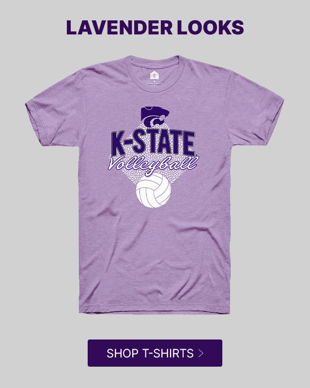 Lavender Looks | Shop K-State Women's Volleyball T-Shirts