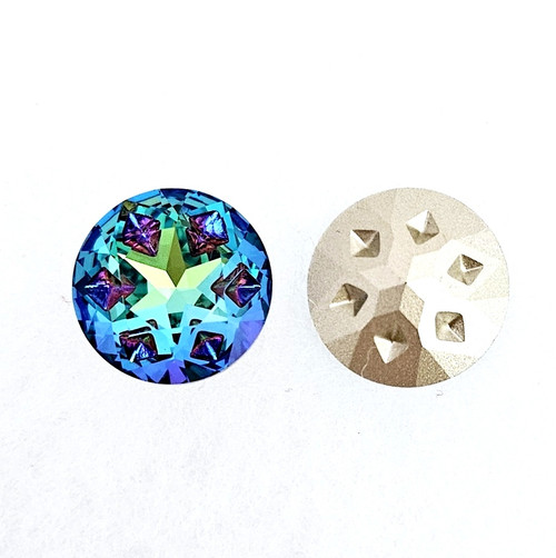 Crystal Chaton 'Star Meteorite' series. 18mm Round, Sphinx Crystal Chaton 'Star Meteorite' series. 18mm Round, Sphinx