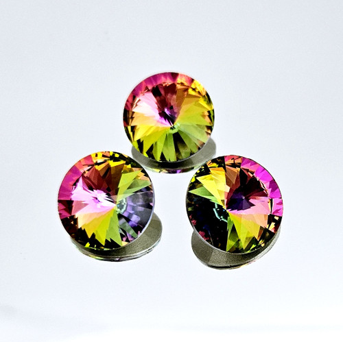 Crystal Round Stone 16mm Rivoli Vitrail Medium