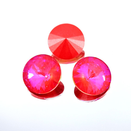 Crystal Round Stone 16mm Rivoli Ultra AB Hyacinth