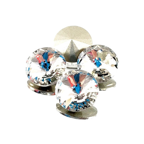 Crystal Round Stone Rivoli 14mm Clear Crystal Round Stone Rivoli 14mm Clear