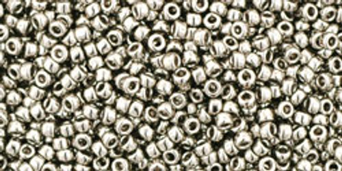 15o seed bead Nickle Plated