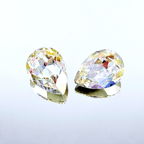Crystal fancy stone pear-shape 18x13mm Crystal Cognac Crystal fancy stone pear-shape 18x13mm Crystal Cognac