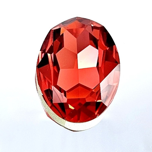 Crystal oval stone 39x29mm Padparadscha Crystal oval stone 39x29mm Padparadscha