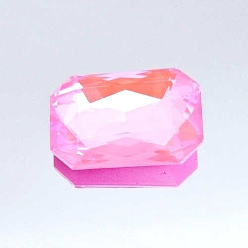 Crystal fancy stone rectangle/octagon 3725mm Ultra AB Lt Rose Crystal fancy stone rectangle/octagon 3725mm Ultra AB Lt Rose