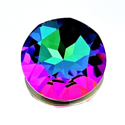 Extra large crystal round stone, 35mm, Volcano Extra large crystal round stone, 35mm, Volcano