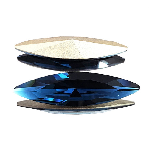 Crystal fancy stone Navette 48x13mm Lt Montana Crystal fancy stone Navette 48x13mm Lt Montana