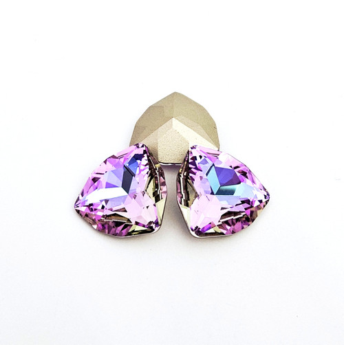 Crystal Trilliant fancy stone 17x17mm Vitrail Lt