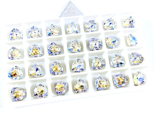 Crystal Trilliant fancy stone 12x12mm Crystal Moonlight