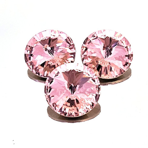 Crystal Rivoli 20mm Rose