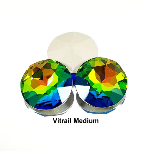 Crystal fancy stone 27mm Chaton Vitrail Medium