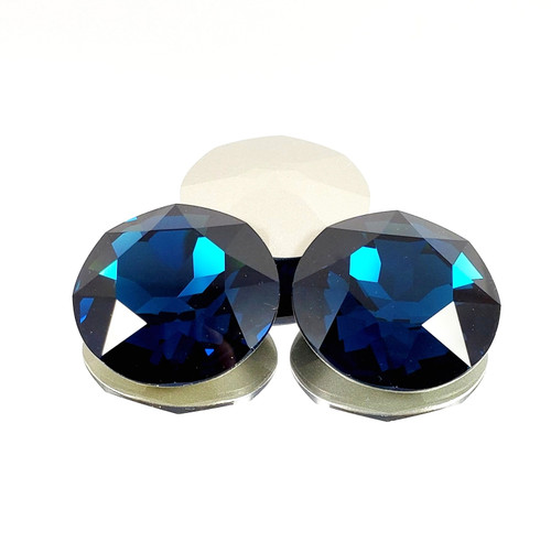 crystal fancy stone 27mm Chaton Lt Montana crystal fancy stone 27mm Chaton Lt Montana