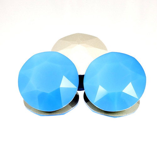 Crystal fancy stone 27mm Chaton Blue Opal