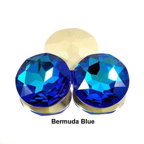 Crystal fancy stone 27mm Chaton Bermuda Blue