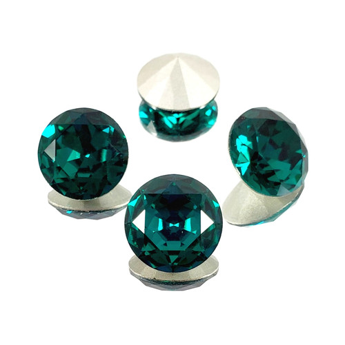 Crystal Round Stone 16mm Chaton Blue Zircon Crystal Round Stone 16mm Chaton Blue Zircon
