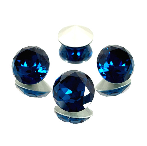 Crystal Round Stone 16mm Chaton Lt Montana Crystal Round Stone 16mm Chaton Lt Montana