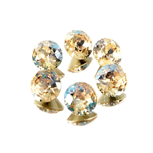 ss47 Chaton Crystal Crystal Golden Lt ss47 Chaton Crystal Crystal Golden Lt