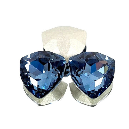 Crystal Trilliant Stone 24mm Denim Blue