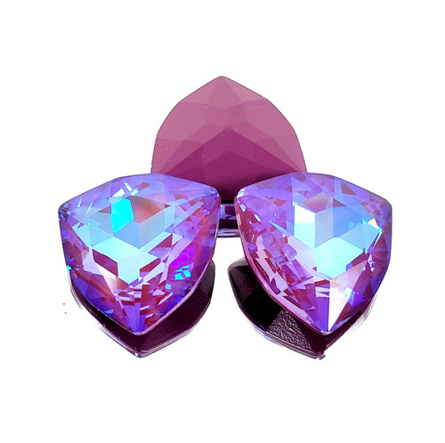 Crystal Trilliant Stone 24mm Ultra AB Burgundy Crystal Trilliant Stone 24mm Ultra AB Burgundy