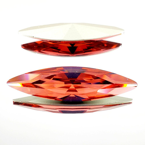 Crystal Navette Stone 48x13mm Padparadscha Crystal Navette Stone 48x13mm Padparadscha