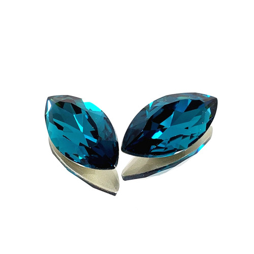 Crystal Navette Stone 27x13mm Indicolite Crystal Navette Stone 27x13mm Indicolite