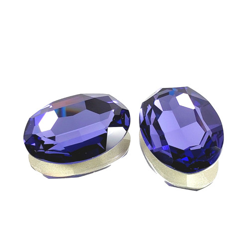 Crystal Fancy Stone Oval 30x20mm Tanzanite Crystal Fancy Stone Oval 30x20mm Tanzanite