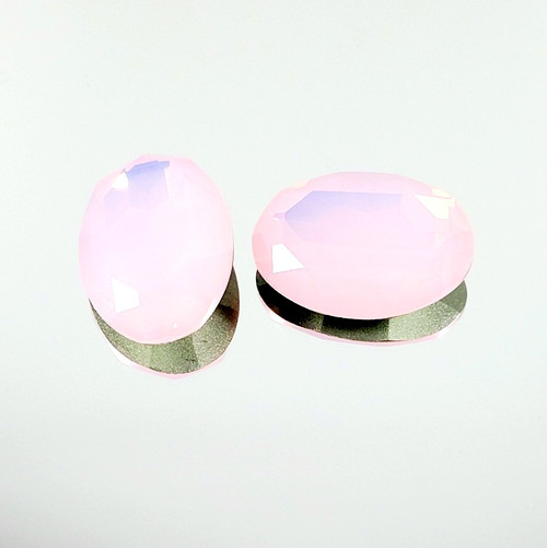Crystal Fancy Stone Oval 30x20mm Rose Water Opal