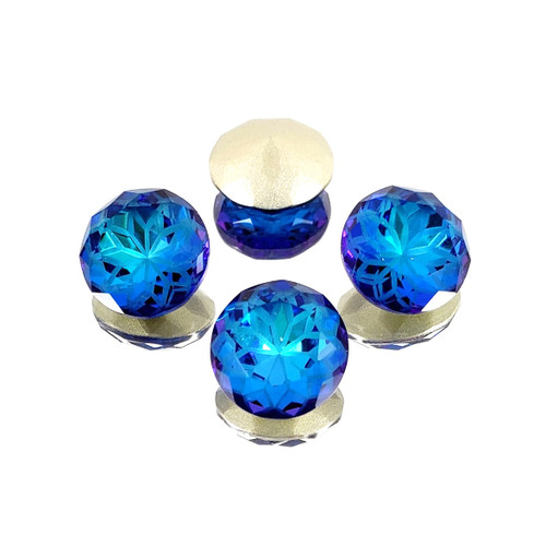 Crystal Chaton Stone 14mm Lotus Crystal Chaton Stone 14mm Lotus
