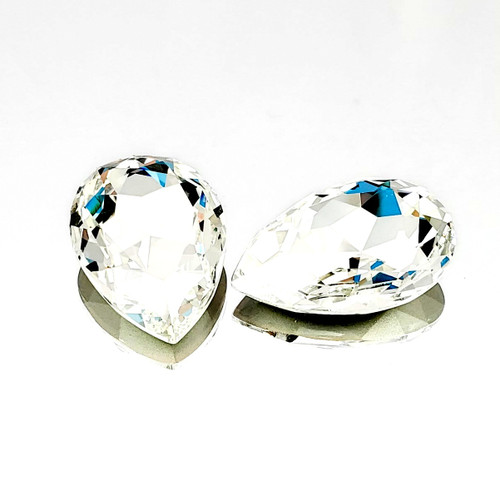 Crystal fancy stone pear-shape 30x20mm