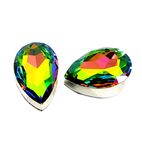 Crystal fancy stone pear-shape 30x20mm Vitrail Medium Crystal fancy stone pear-shape 30x20mm Vitrail Medium