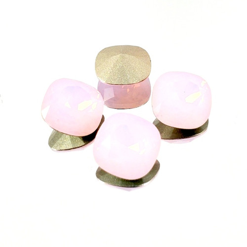 Crystal fancy stone cushion 12mm Rose Water Opal