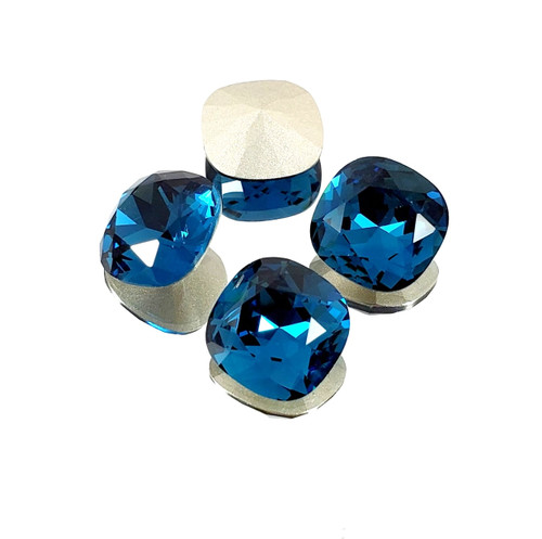 Crystal fancy stone cushion 12mm Lt Montana Crystal fancy stone cushion 12mm Lt Montana