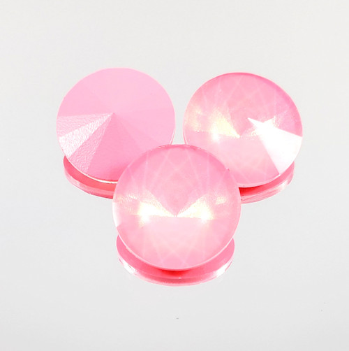 Crystal Rivoli 18mm Lt Rose Aurora Crystal Rivoli 18mm Lt Rose Aurora