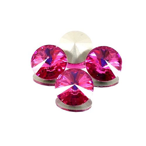 Crystal Rivoli 12mm Fuchsia Crystal Rivoli 12mm Fuchsia