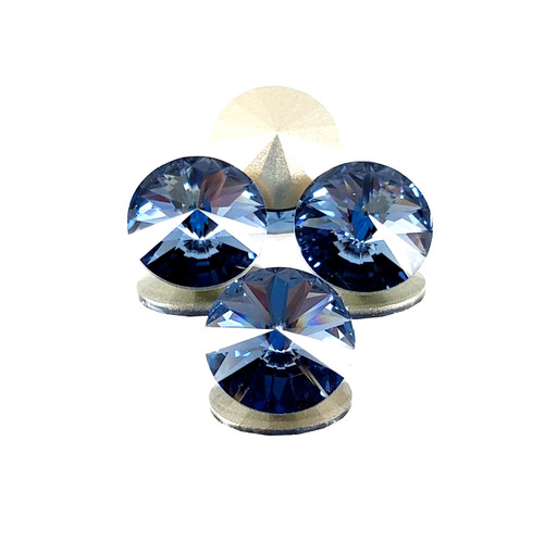 Crystal Rivoli 12mm Denim Blue Crystal Rivoli 12mm Denim Blue