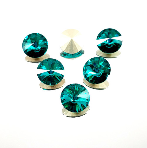 Crystal Rivoli Stone ss47 Blue Zircon