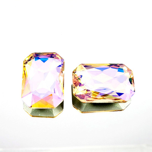 Crystal fancy stone rectangle 27x18mm Paradise Shine Crystal fancy stone rectangle 27x18mm Paradise Shine