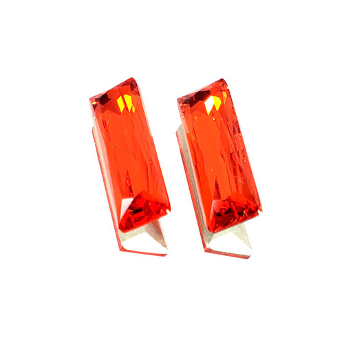 Crystal fancy stone Baguette 7x21mm Hyacinth Crystal fancy stone Baguette 7x21mm Hyacinth