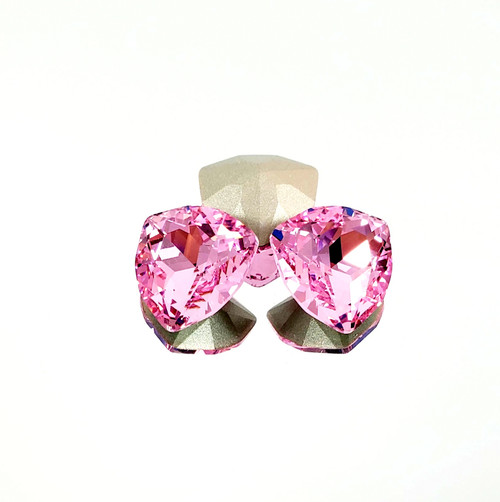 Crystal trilliant fancy stone 17mm Rose Crystal trilliant fancy stone 17mm Rose