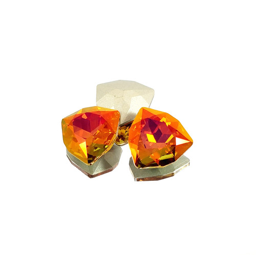 Crystal trilliant fancy stone 17x17mm Astral Pink Crystal trilliant fancy stone 17x17mm Astral Pink