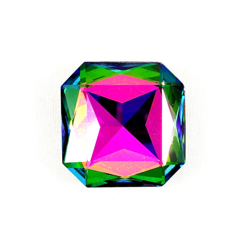 Crystal fancy stone square octagon 23mm Vitrail Medium